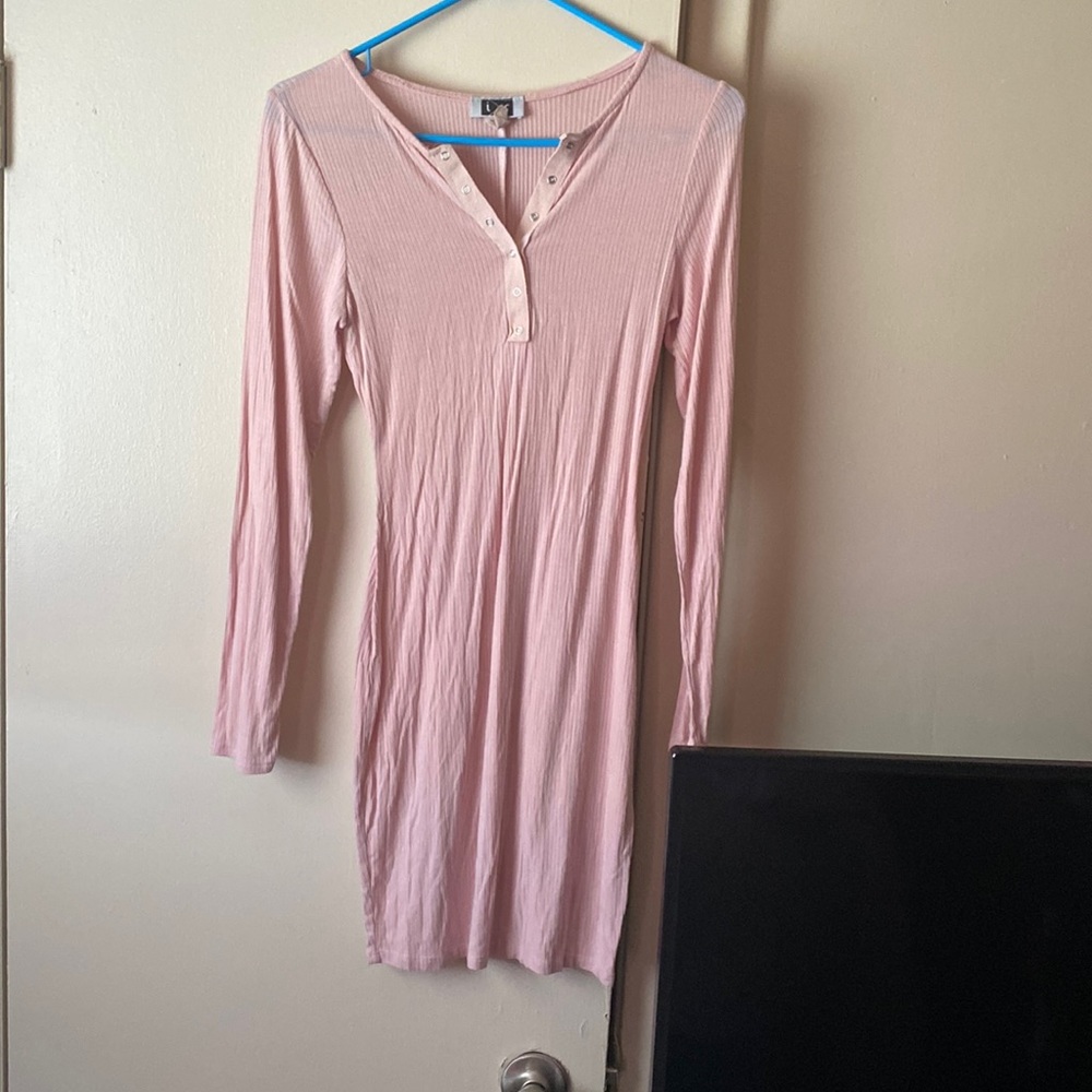 Pink summer dress